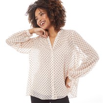 Ted Baker Womens Blanka Oversized Shirt Ivory