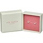 Ted Baker Womens Sidneyy Stud Earrings Silver Tone