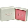 Ted Baker Womens Nano Moon Stud Earrings Silver Tone