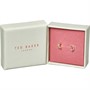 Ted Baker Womens Nano Moon Stud Earrings Gold Tone