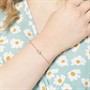 Ted Baker Womens Sharaaa Pave Nano Star Bracelet Rose Gold/Crystal