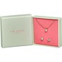 Ted Baker Womens Clemenn Crystal Gift Set Clear Crystal