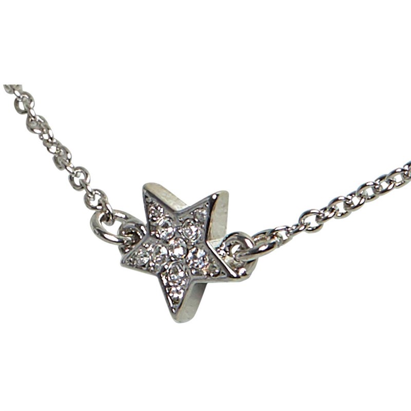 Ted Baker Womens Sharaaa Pave Nano Star Bracelet Silver/Crystal