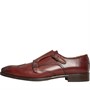 Ted Baker Mens Wyyatt Double Strap Monk Shoes Brown