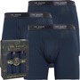 Ted Baker Mens Three Pack Cotton Boxer Briefs Navy/Navy/Navy