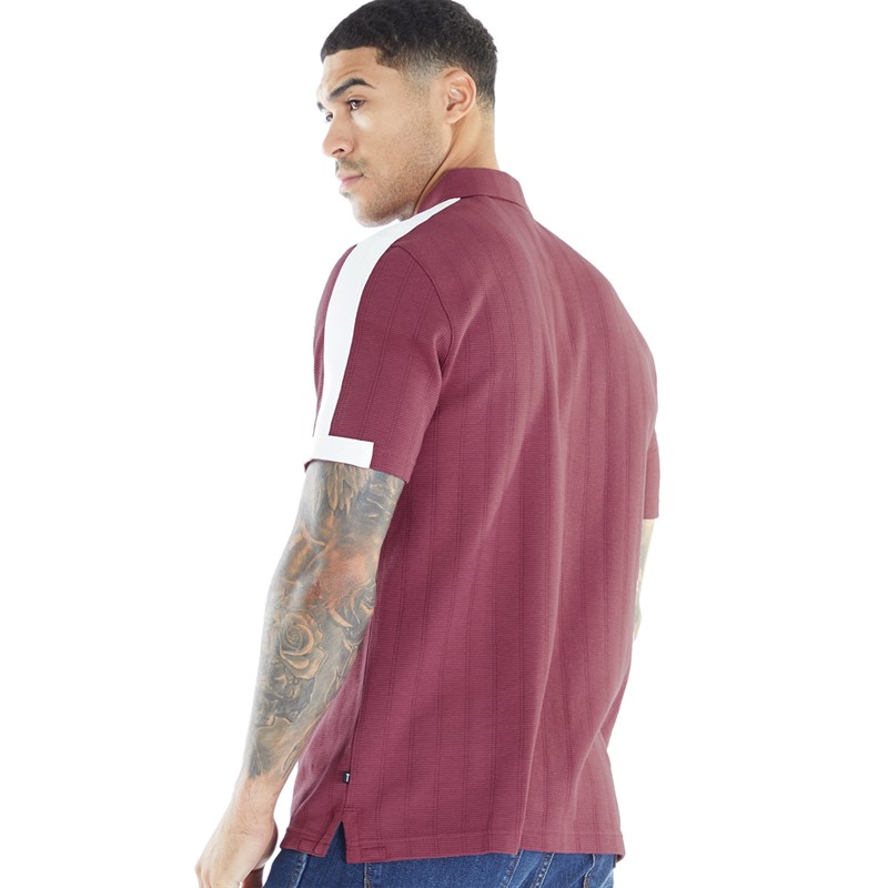 Ted Baker Mens Abloom Polo Maroon