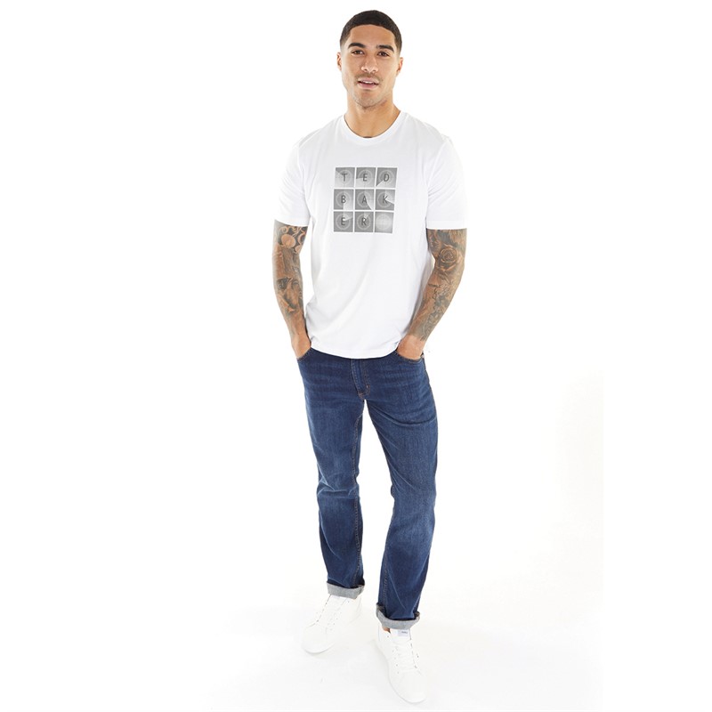Ted Baker Mens Farow T-Shirt White