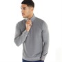 Ted Baker Mens Bits Funnel Neck Jumper Grey-Marl