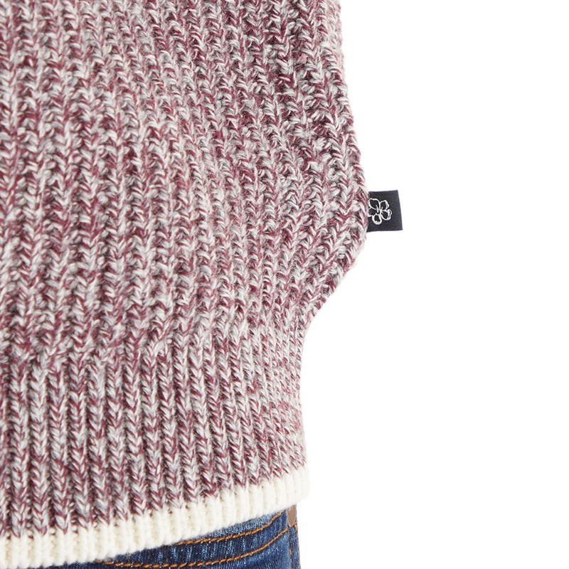 Ted Baker Mens Overhal Jumper Maroon