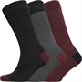 Ted Baker Mens Prezzie Three Pack Socks Assorted