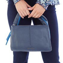 Ted Baker Womens Nilania Twisted Handle Cross Body Dark-Blue