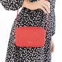 Ted Baker Womens Stinah Heart Studded Small Camera Bag Red