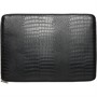 Ted Baker Womens Stila Imitation Croc 15' Laptop Pouch Black