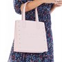 Ted Baker Womens Stocon Heart Studded Small Icon Pale-Pink