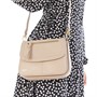 Ted Baker Womens Nishat Soft Grainy Leather Shoulder Bag Taupe