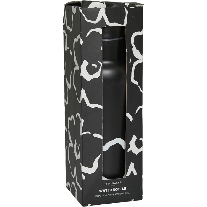 Ted Baker Womens Veronii Flip Top Magnolia Waterbottle Black