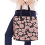Ted Baker Womens Polecon Floral Printed Large Icon Bag Black