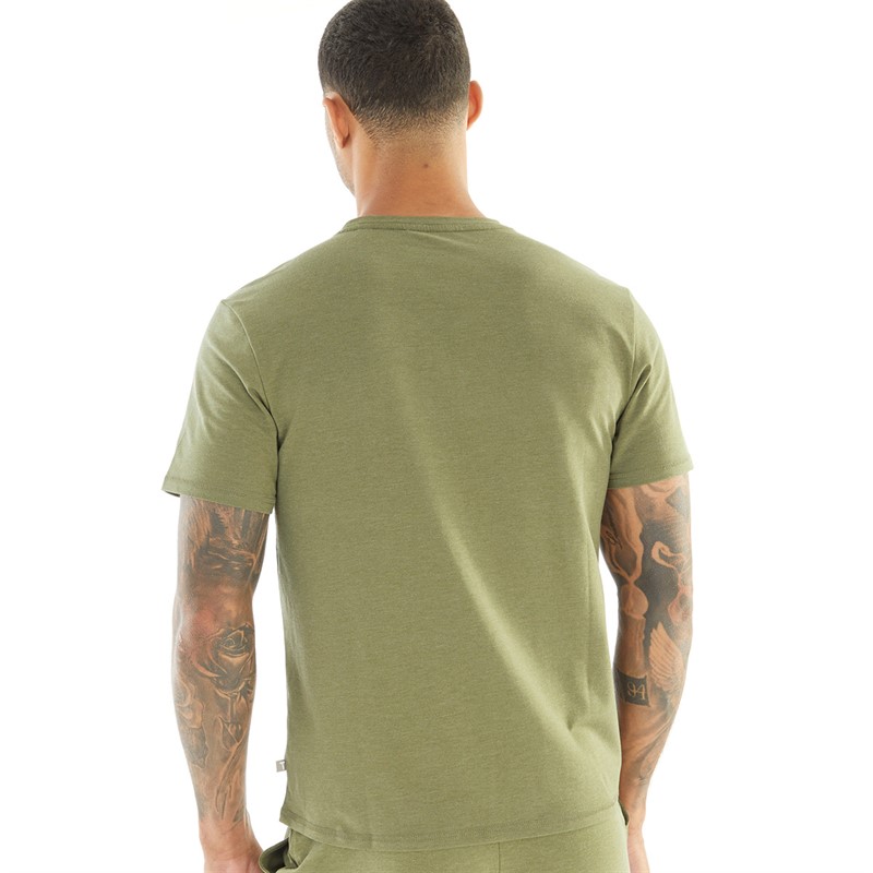 Ted Baker Mens Mens Lounge T-Shirt Khaki