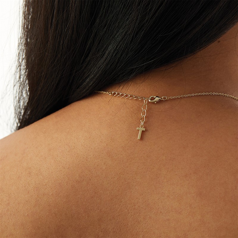 Ted Baker Womens Lo-Ve Red Passion Pendant Gold