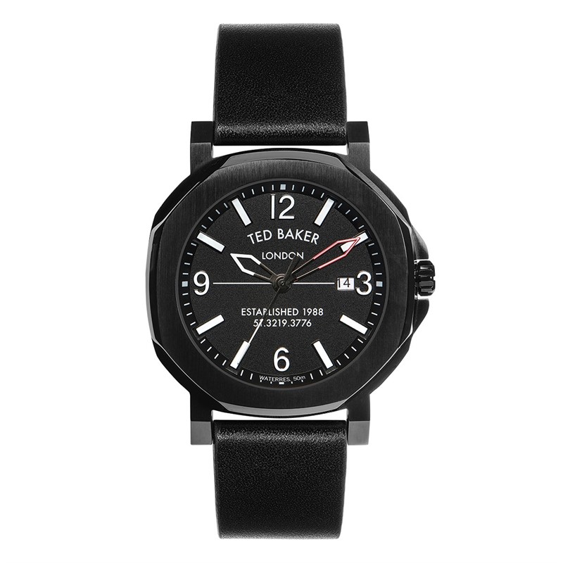 Ted Baker Mens Actonn Watch Black Tone/Black