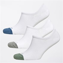 Ted Baker Mens Three Pack Liner Socks White