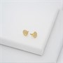 Ted Baker Womens Monlia Monogram Stud Earrings Gold Tone/Ivory