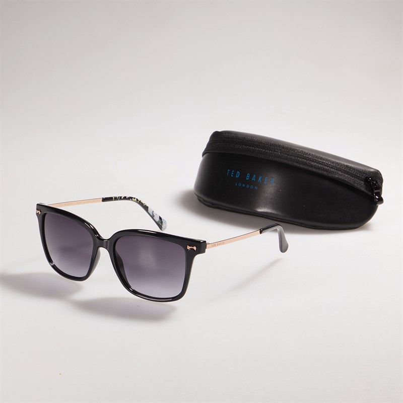 Ted Baker Womens Sunglasses Black/Floral
