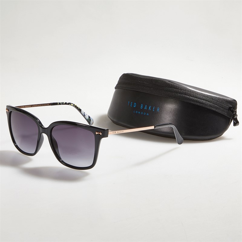 Ted Baker Womens Sunglasses Black/Floral