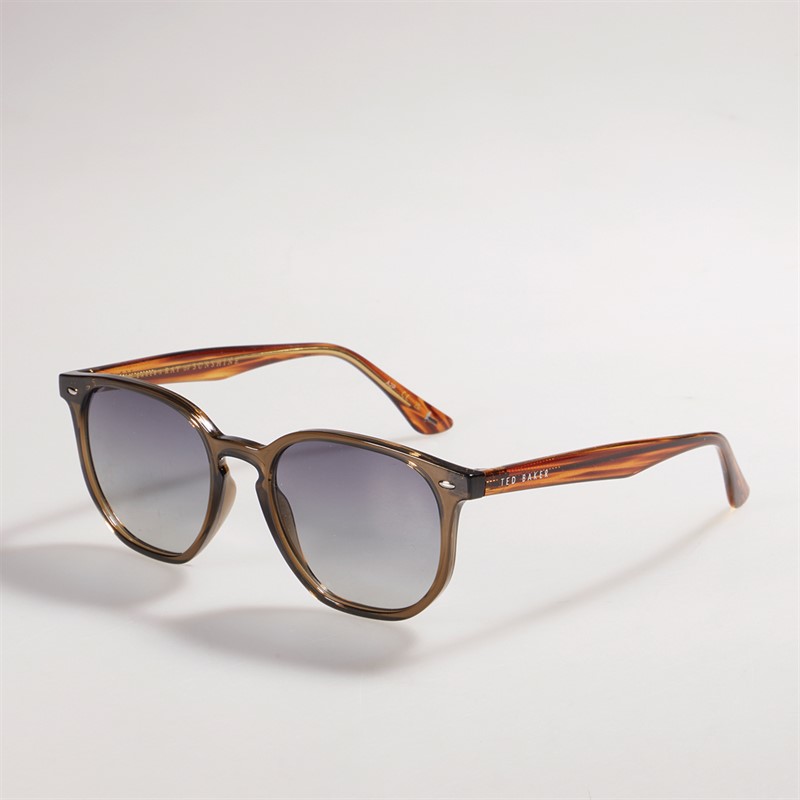 Ted Baker Mens Sunglasses Gloss Pale Crystal Grey