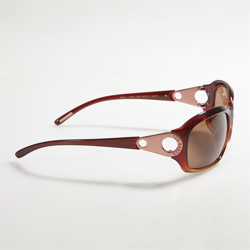 Ted Baker Womens Sunglasses Brown Gradient