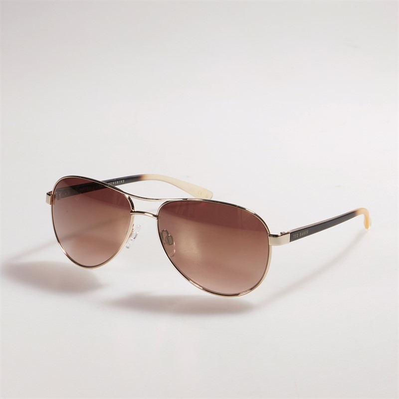 Ted Baker Mens Sunglasses Gold