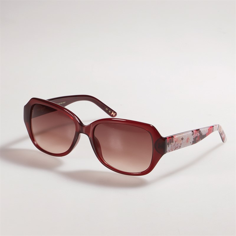 Ted Baker Womens Sunglasses Burgundy