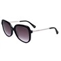 Ted Baker Womens Sunglasses Gloss Solid Black