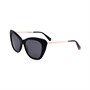 Ted Baker Womens Sunglasses Gloss Solid Black
