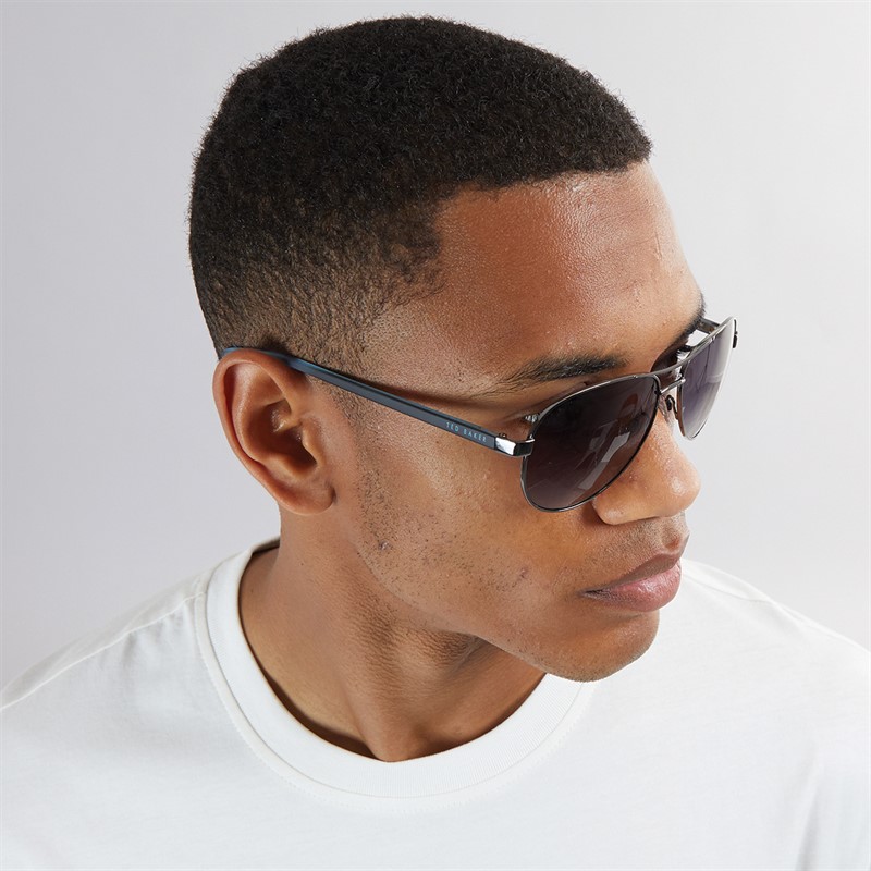Ted Baker Mens Sunglasses Dark Gun