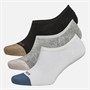 Ted Baker Womens Three Pack Liner Socks Medium Grey