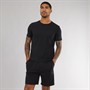Ted Baker Mens T-Shirt And Shorts Lounge Set Black
