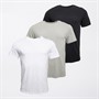 Ted Baker Mens Three Pack Crew Neck T-Shirts Mix