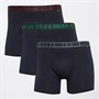 Ted Baker Mens Three Pack Boxers Navy Winetasting/Navy Trekking/Navy Navy