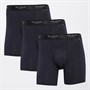 Ted Baker Mens Three Pack Cotton Boxer Briefs Navy/Navy/Navy