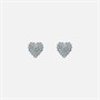 Ted Baker Womens Adoraa Crystal Stud Earrings Silver Tone
