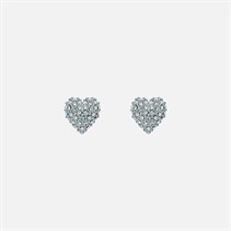 Ted Baker Womens Adoraa Crystal Stud Earrings Silver Tone