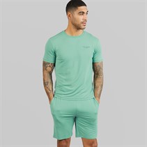 Ted Baker Mens T-Shirt And Shorts Lounge Set Mint