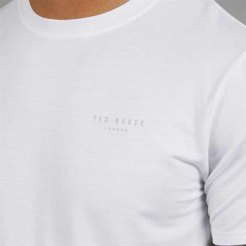 Ted Baker Mens T-Shirt And Shorts Lounge Set Print