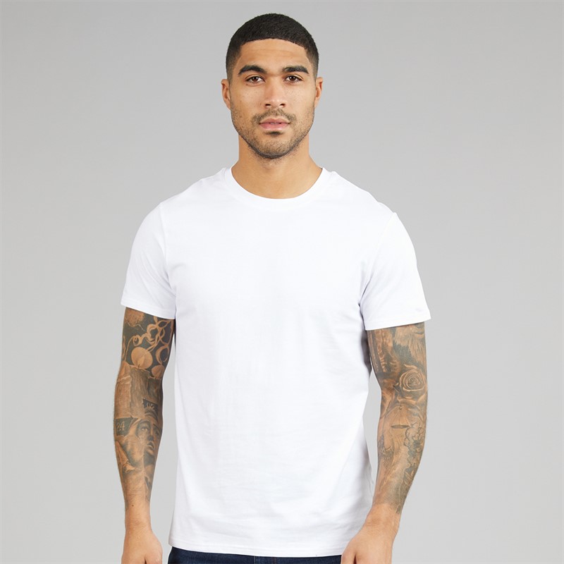 Ted Baker Mens Three Pack Crew Neck T-Shirts White