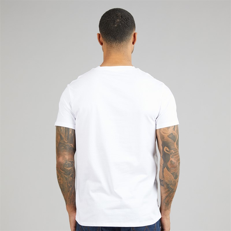 Ted Baker Mens Three Pack Crew Neck T-Shirts White
