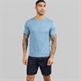 Ted Baker Mens T-Shirt And Shorts Lounge Set Solid