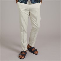 Ted Baker Mens Kenleyt Stretch Linen Trousers Stone