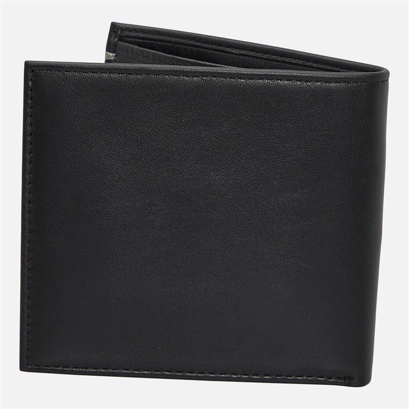 Ted Baker Mens Antoony Bi-Fold Leather Wallet Black