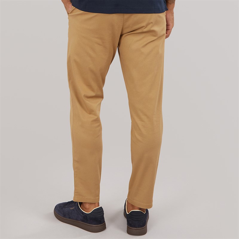 Ted Baker Mens Genbee Regular Fit Chinos Natural